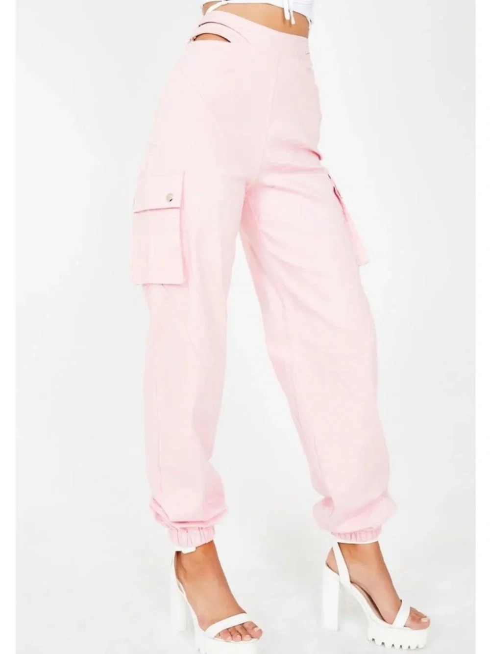 I.AM.GIA Cut Out Cargo Pants